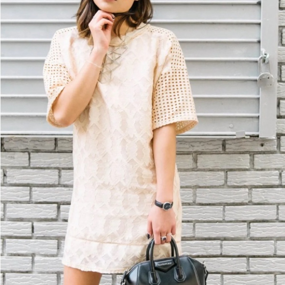 DAN LIU GOLD SNAKE DRESS shift mini printed rare designer